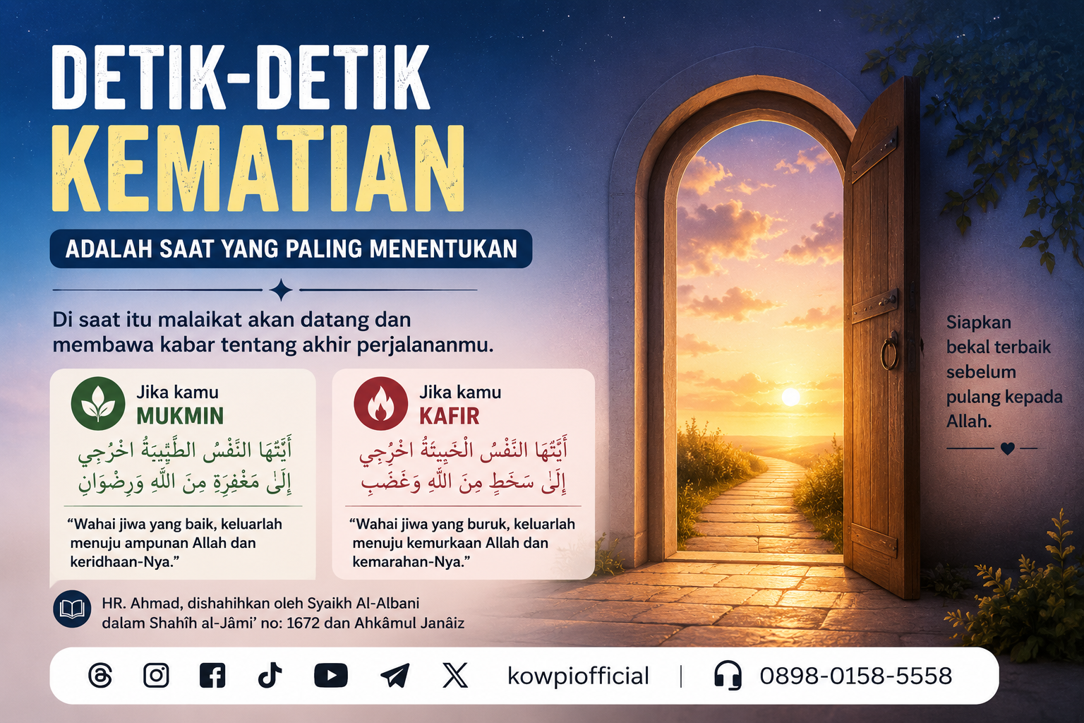 Nasehat Renungan Kematian Bagian Tigabelas