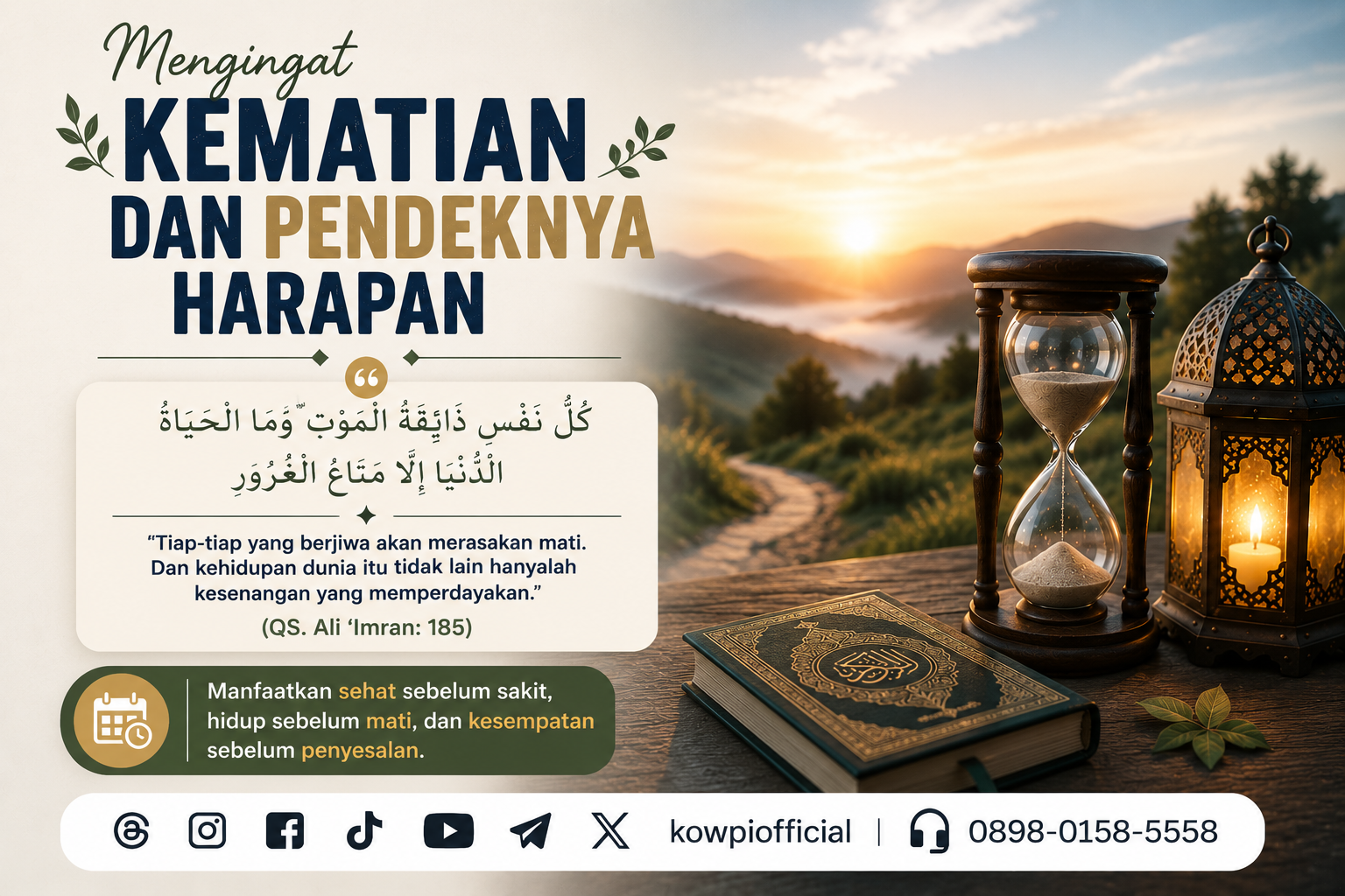 Nasehat Renungan Kematian Bagian Enam Belas