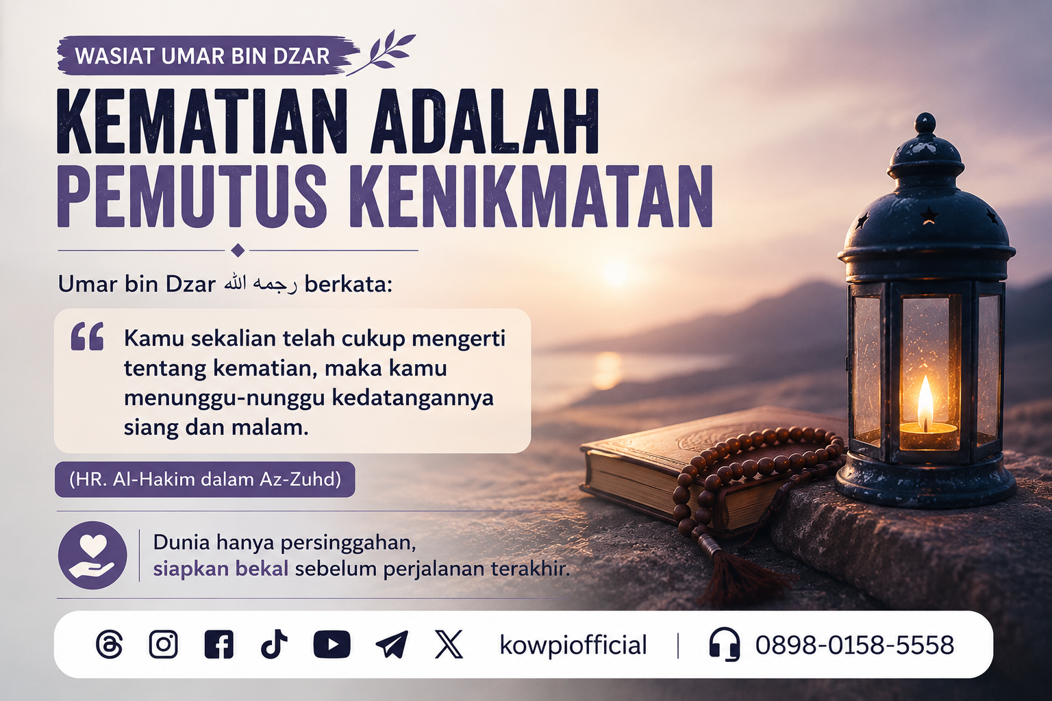 Renungan Nasehat Kematian Bagian Duabelas