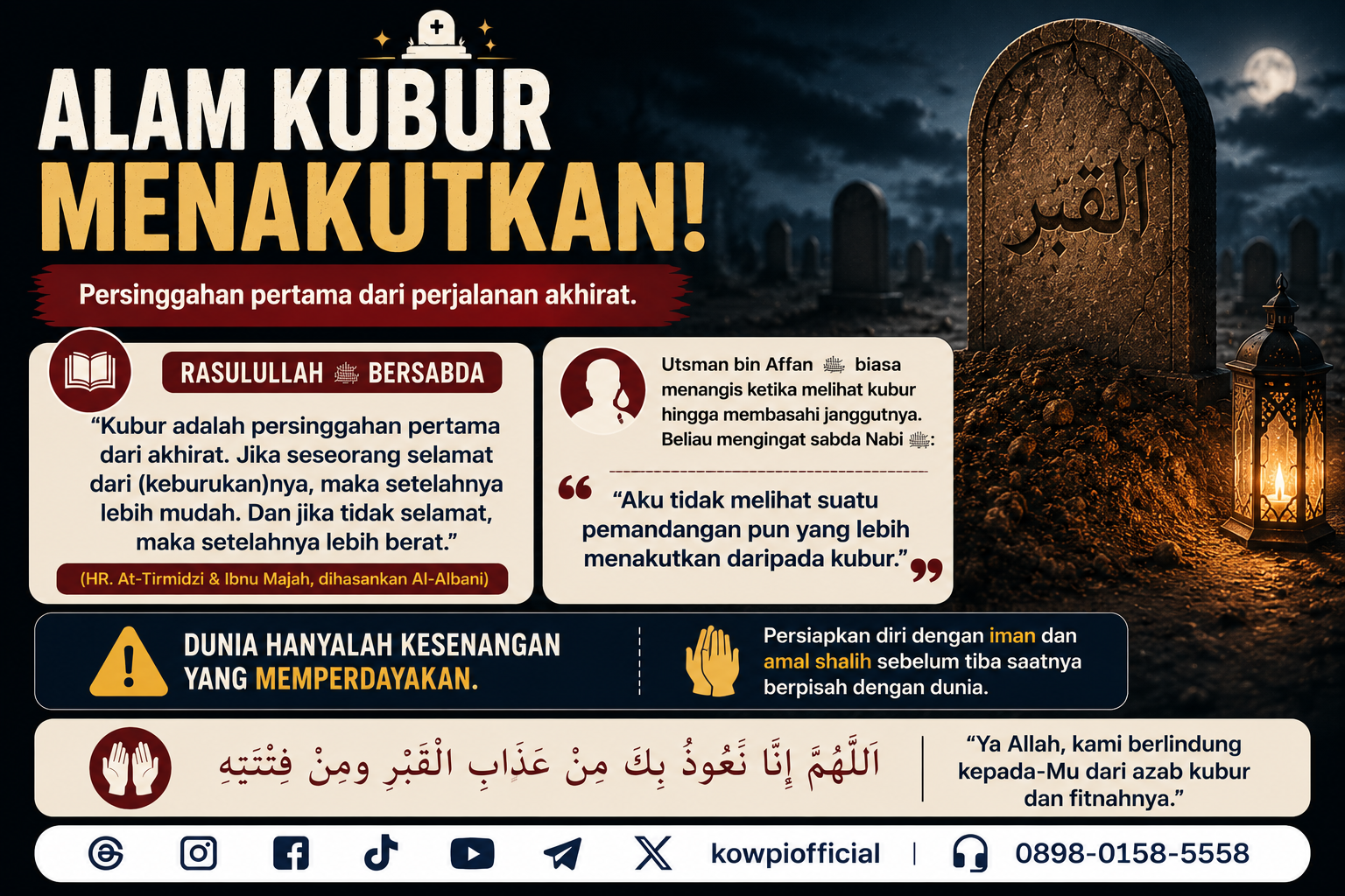Nasehat Renungan Kematian Bagian Dua Puluh Enam