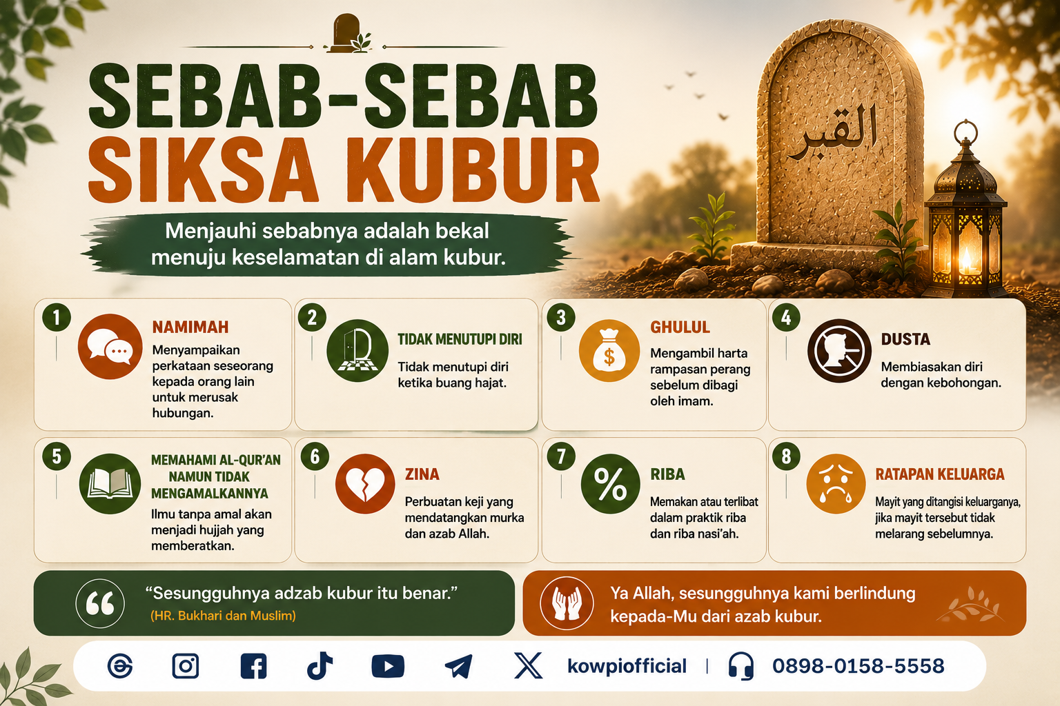 Nasehat Renungan Kematian Bagian Tiga Puluh