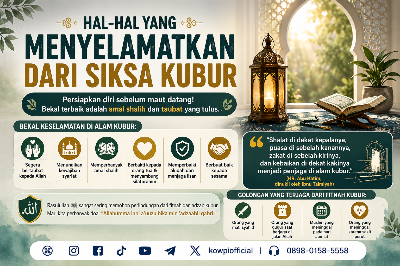 Nasehat Renungan Kematian Bagian Tiga Puluh Satu