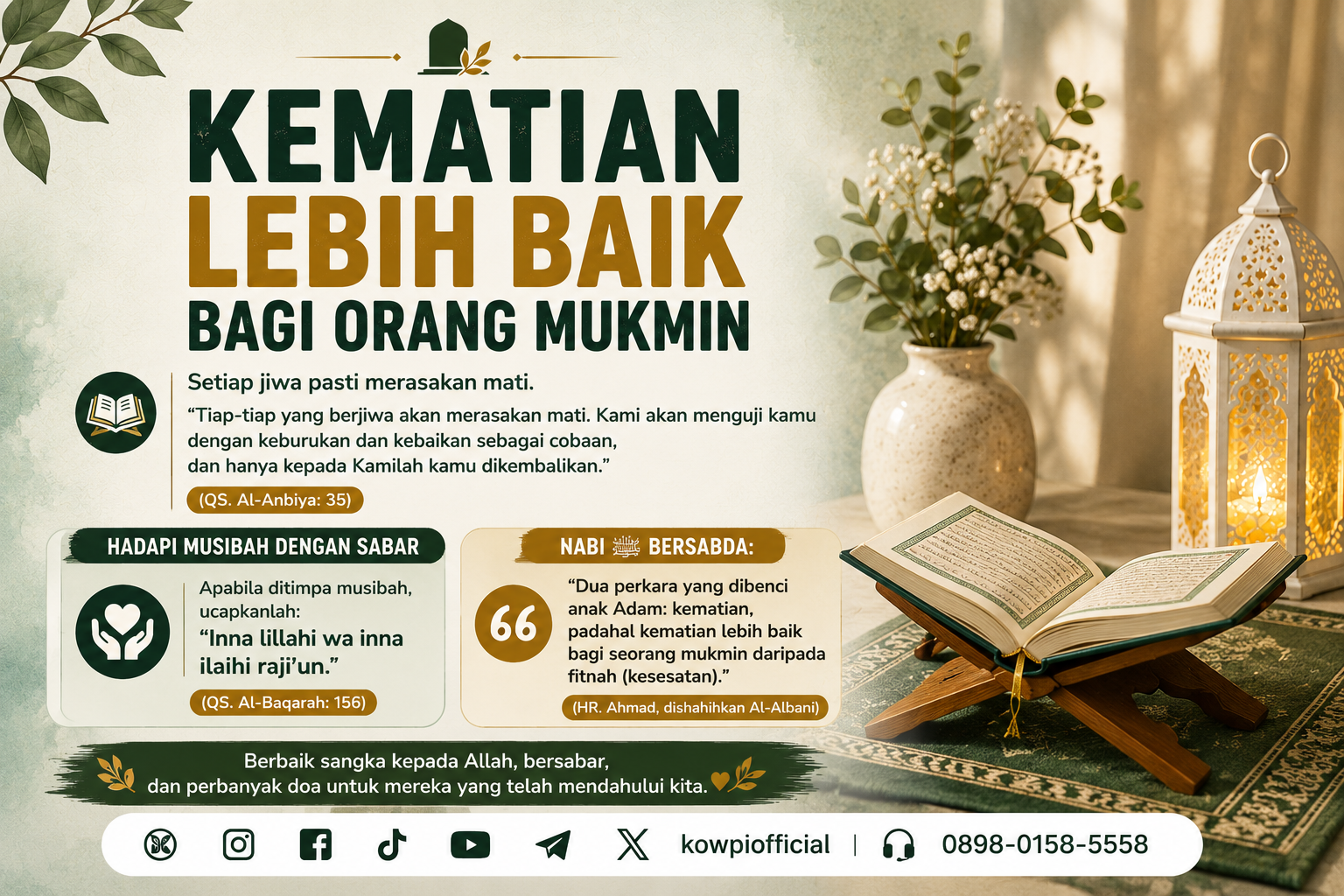 Nasehat Renungan Kematian Bagian Tiga Puluh Dua