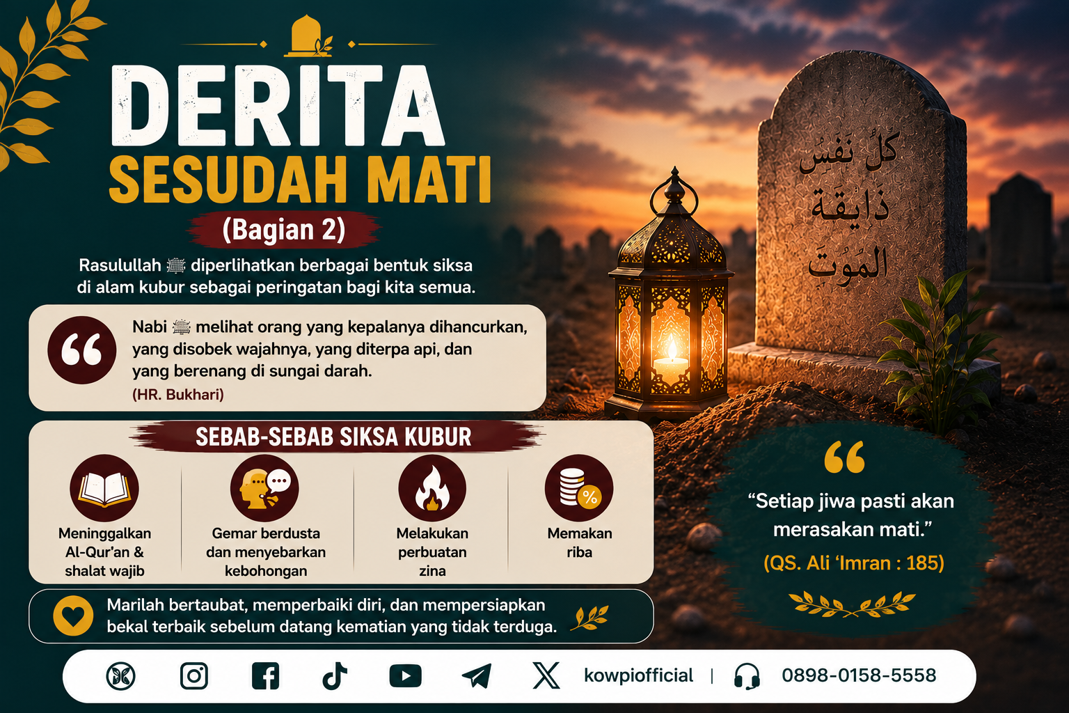 Nasehat Renungan Keamtian Bagian Tiga Puluh Lima