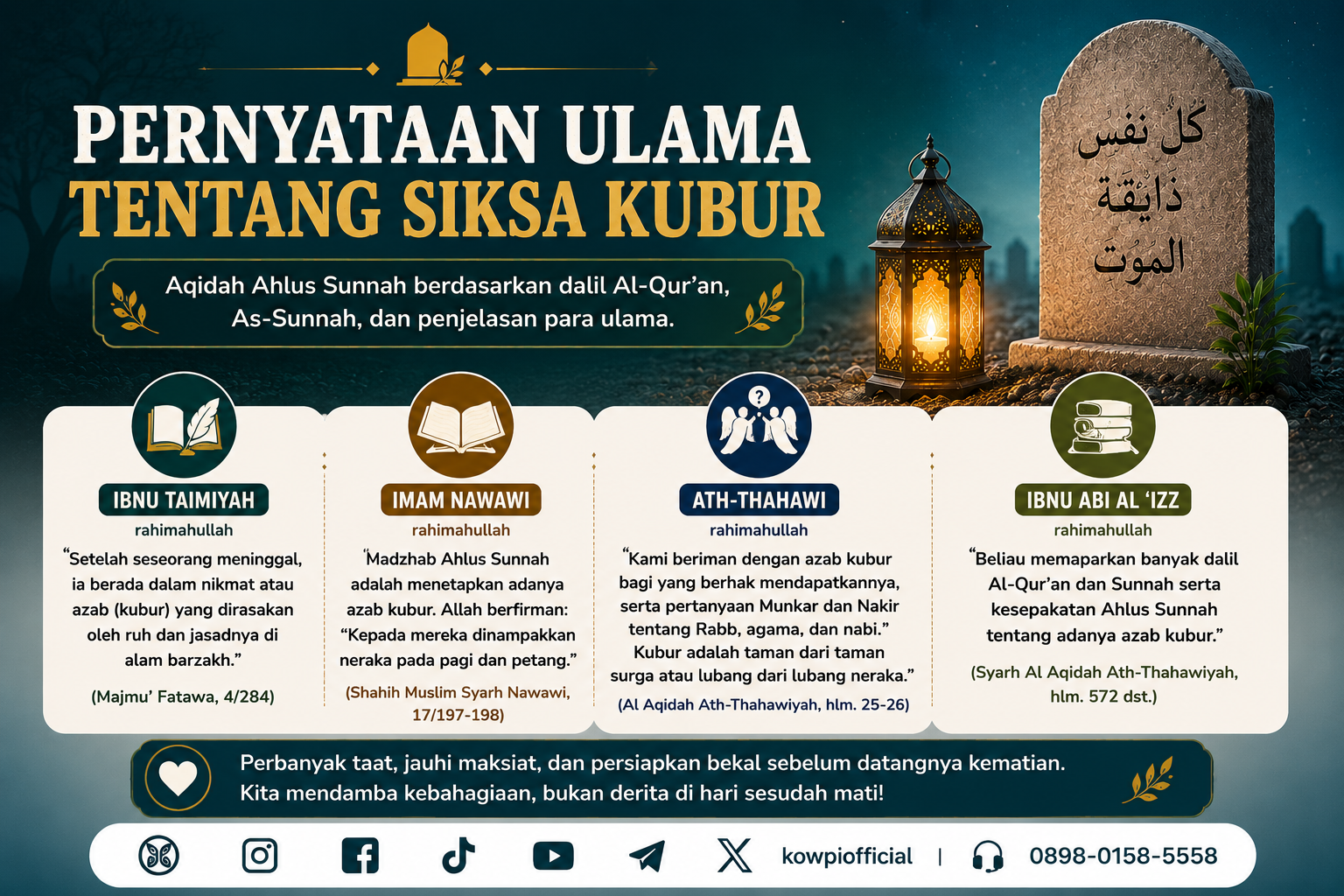 Nasehat Renungan Kematian Bagian Tiga Puluh tujuh