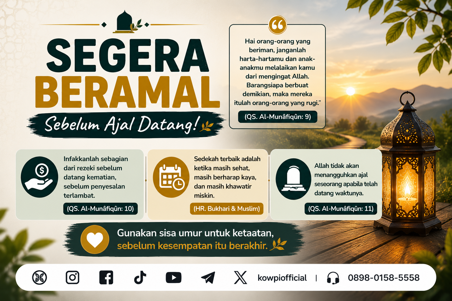 Nasehat Renungan Kematian Bagian Tiga Puluh Delapan