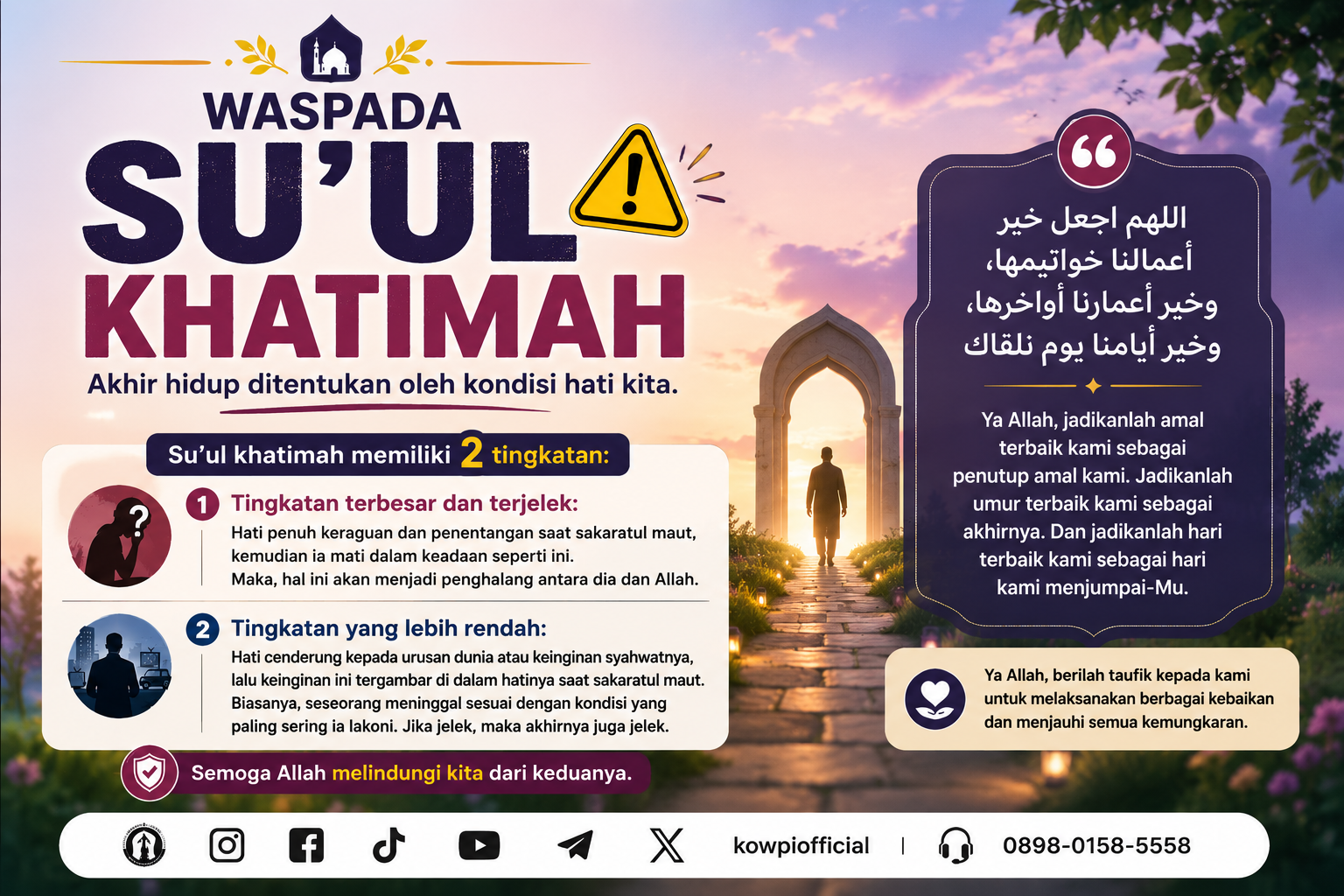 Renungan Nasehat Kematian Bagian Empat Puluh Lima